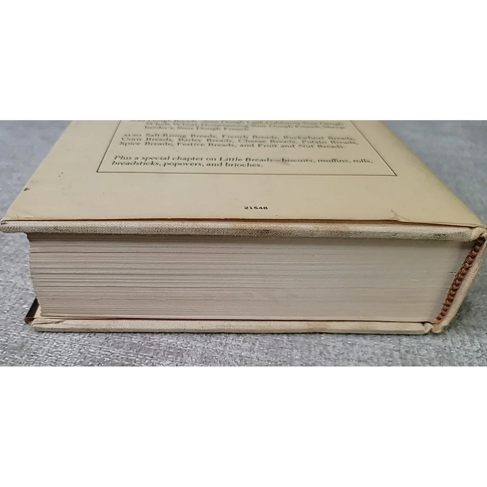 Complete Book Breads Cookbook by Bernard Clayton Jr. 100's‎ of Recipes Hardback